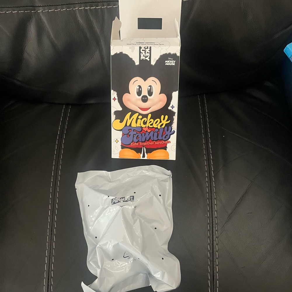 POP MART X Disney Mickey Family Cute Together  Plush Keychain Sealed Goofy